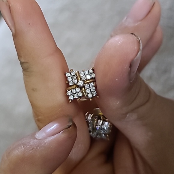 22k gold with 1ct diamonds - Picture 3 of 3